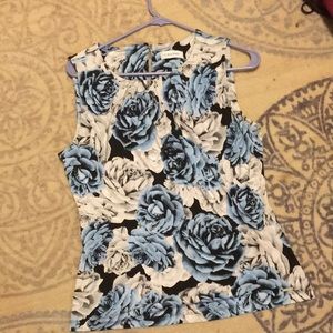 Blue white and black Calvin Klein Shirt